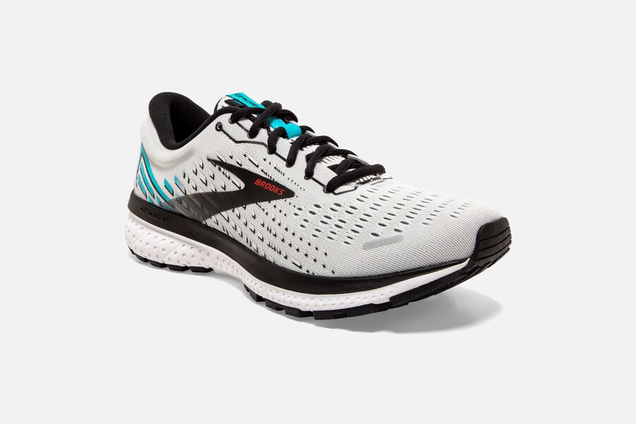 Brooks Ghost 13 Road Loopschoenen Heren - Grijs/Zwart - 837240XAD